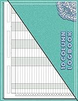 Algopix Similar Product 13 - 10 Column Log Book Customizable Ten