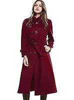 Algopix Similar Product 6 - Escalier Womens DoubleBreasted Trench
