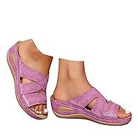 Algopix Similar Product 6 - WAJCSHFS Sandals for Women 2024