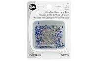 Algopix Similar Product 12 - Dritz 172 Glass Head Pins Ultra Fine