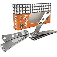 Algopix Similar Product 20 - KOHM Curved Nail Clippers with Nail