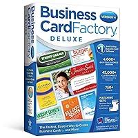 Algopix Similar Product 14 - Business Card Factory Deluxe 4.0