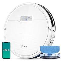 Algopix Similar Product 20 - Tikom Robot Vacuum and Mop Combo 2 in