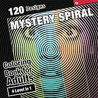 Algopix Similar Product 16 - Mystery Spiral Coloring Book for