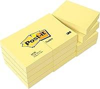 Algopix Similar Product 2 - Postit Notes Canary Yellow Pack of 12