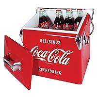 Algopix Similar Product 6 - CocaCola Retro Ice Chest Cooler with