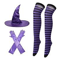 Algopix Similar Product 10 - 3 Pcs Halloween Witch Costumes Set