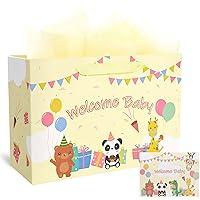 Algopix Similar Product 15 - JOHOUSE Baby Gift Bag 12 Paper Bag