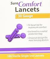 Algopix Similar Product 15 - Sure Comfort Universal Lancet 30g 100
