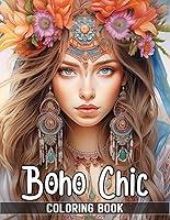 Algopix Similar Product 19 - Boho Chic Coloring Book Color the