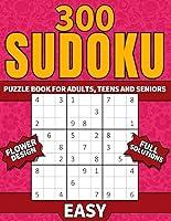 Algopix Similar Product 2 - Sudoku Puzzle Book for Adults 300 Easy