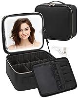 Algopix Similar Product 10 - Makeup Case Cosmetic Bag Travel Makeup