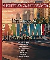 Algopix Similar Product 15 - Guestbook Welcome to Miami Bienvenido