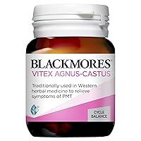 Algopix Similar Product 6 - Blackmores Vitex Angus Castus 40 Tablets