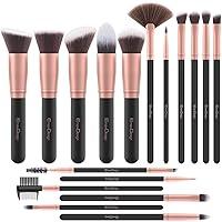 Algopix Similar Product 6 - EmaxDesign Makeup Brushes 17 Pieces