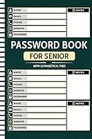 Algopix Similar Product 7 - Password Book For Senior Personal