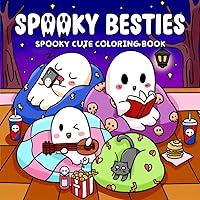 Algopix Similar Product 5 - Spooky Besties Spooky Cute Coloring