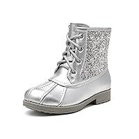 Algopix Similar Product 4 - DREAM PAIRS Girls Side Zipper Glitter