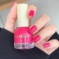 Algopix Similar Product 13 - COSMOO Hot Pink Quick Dry Nail Polish