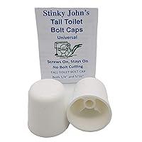 Algopix Similar Product 2 - Stinky Johns Tall Toilet Bolt Caps