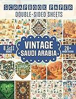 Algopix Similar Product 19 - Vintage Saudi Arabia Scrapbook Paper