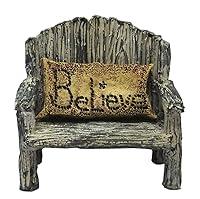 Algopix Similar Product 19 - Miniature Fairy Garden  Bench w