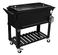 Algopix Similar Product 4 - Permasteel 80 Quart Portable Rolling