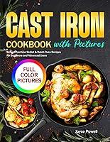 Algopix Similar Product 12 - Cast Iron Cookbook with Pictures