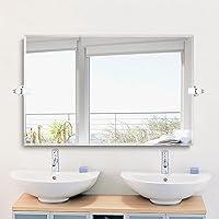 Algopix Similar Product 20 - TEEBARN Frameless Beveled Pivot