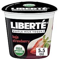 Algopix Similar Product 9 - Liberte Organic Yogurt Baja Strawberry