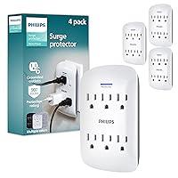 Algopix Similar Product 5 - Philips Philips 6Outlet Extender Surge