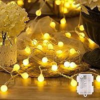 Algopix Similar Product 13 - Dailyart Globe String Light 40 Led
