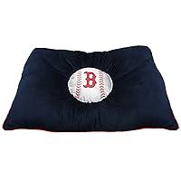 Algopix Similar Product 9 - MLB PET Bed  Boston Red Sox Soft 