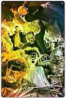 Algopix Similar Product 1 - Universal Monsters Tin Sign Metal Sign