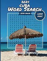 Algopix Similar Product 8 - Large Print 1200+ Words Cuba Word Search