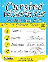 Algopix Similar Product 18 - Cursive Workbook for Kids Ages 812