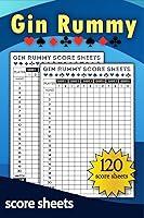 Algopix Similar Product 9 - Gin Rummy Score Sheets 120 Pages of