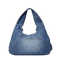 Algopix Similar Product 9 - POAPRRD Denim Bags for Women Denim