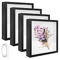 Algopix Similar Product 5 - 4 Pack 8 x 8 Shadow Box Picture Frame