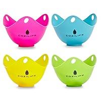 Algopix Similar Product 5 - Egg Poacher  COZILIFE Silicone Egg