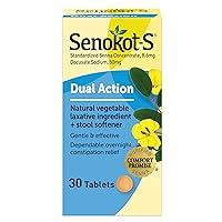 Algopix Similar Product 2 - Senokot S Dual Action Natural Vegetable