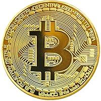 Algopix Similar Product 3 - 3Pcs Bitcoin Coin  Gold Silver and
