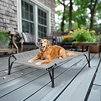 Algopix Similar Product 11 - Veehoo Medium Elevated Dog Bed Outdoor