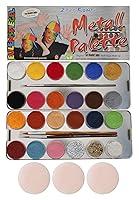Algopix Similar Product 13 - Eulenspiegel 24-Pack Combo Metal Palette