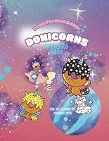 Algopix Similar Product 16 - DonutsUnicorns Donicorns A coloring