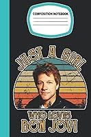 Algopix Similar Product 2 - Jon Bon Jovi Composition Notebook