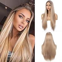 Algopix Similar Product 15 - LuoLeiNa Long Blonde Wig for Women