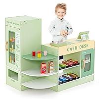 Algopix Similar Product 5 - Nightcore Kids Grocery Store Wooden