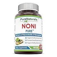 Algopix Similar Product 9 - Pure Naturals Noni  400mg Capsules 