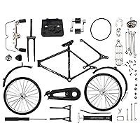 Algopix Similar Product 18 - DIY Bicycle Model Scale 51Pcs 110